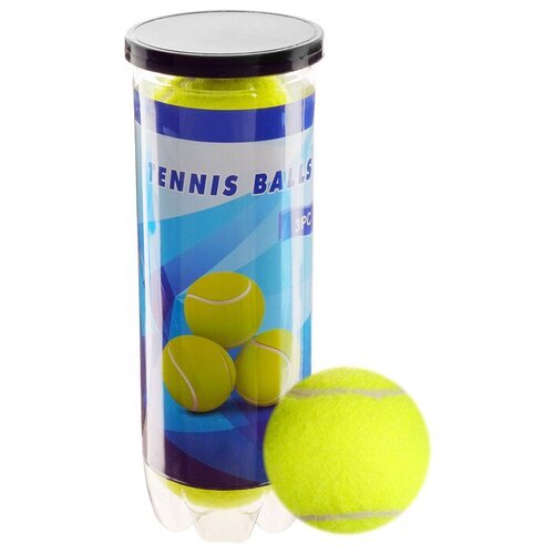 Мяч для большого тенниса «Тренер», набор 3 шт