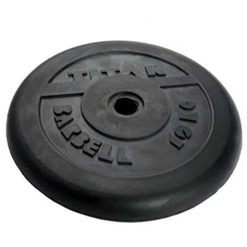 Блин обрезиненный TITAN Barbell 10 кг (d31)