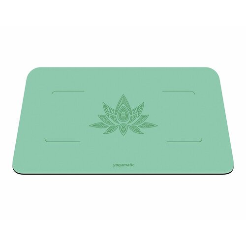 Мини коврик для йоги Art Yogamatic Yoga Pad Max Mint, 68х45х0.4 см, светло-зеленый, защита коленей