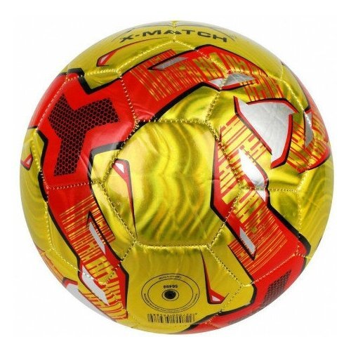 Мяч футбольный X-Match, 1 слой PVC металлик X-Match 56488