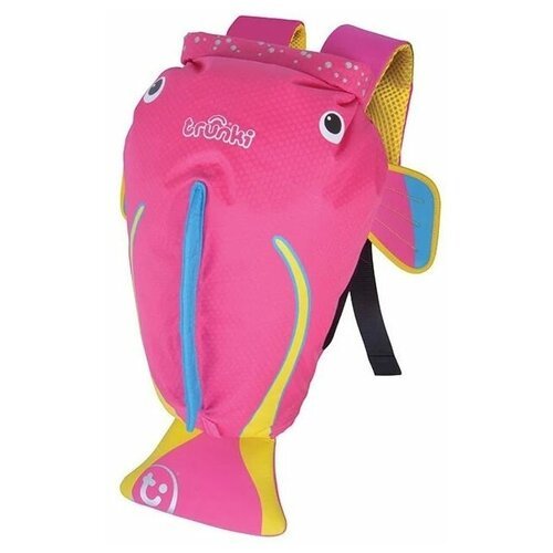 Рюкзак для мокрых вещей trunki Коралловая рыбка Coral the Tropical Fish - Medium PaddlePak, розовый