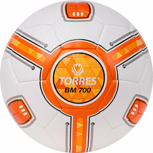Мяч футбольный TORRES BM700 NEW тренировочный, гибридный, №4(8-12 лет)
