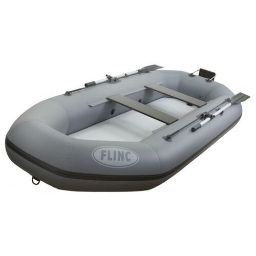 Надувная лодка Flinc F300TL серый