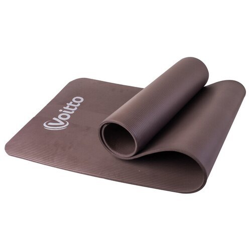 Коврик для йоги и фитнеса Voitto NBR 173*61*1 см, BROWN