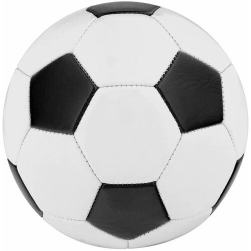 Мяч футбольный, бело-черный