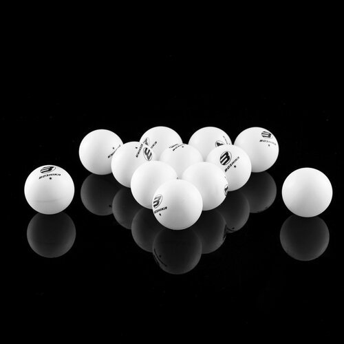 Набор мячей для настольного тенниса Training 1*** (набор 12 шт), цвет белый