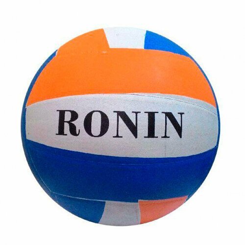 Мяч волейбольный Ronin, размер 5, цвет синий, белый, оранжевый
