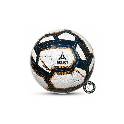 Мяч футбольный SELECT Classic V22 (4, белый-черный-оранжевый)