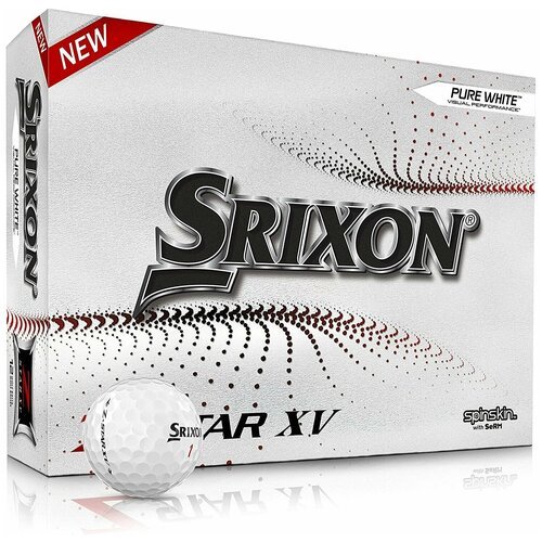 Мячи для гольфа Srixon Z-Star Xv, белые (Srixon Z-Star Xv Golf Balls)