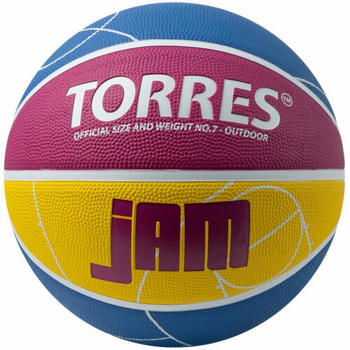 Мяч баскетбольный TORRES Jam, р.7