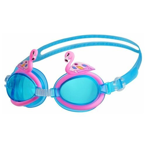 Очки для плавания 'Фламинго', детские, цвета
