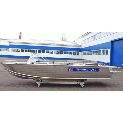 Моторная лодка NEMAN-550PRO/ Алюминиевый катер NEMAN-550PRO/ лодки Wyatboat