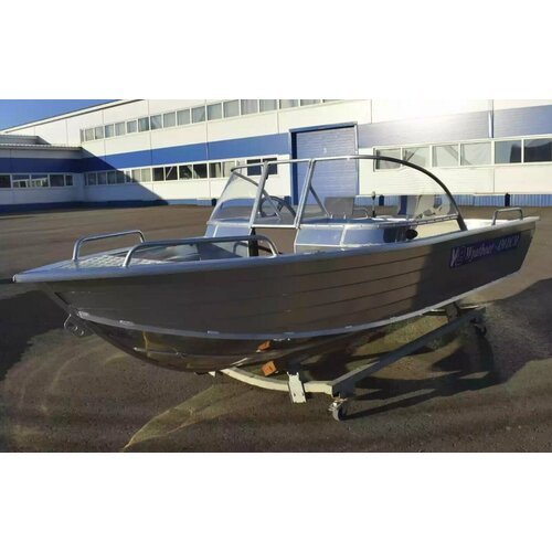 Моторная лодка Wyatboat-430 DCM NEW/ Алюминиевый катер / Лодки Wyatboat