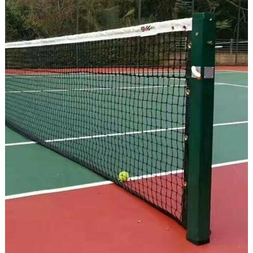 Сетка для большого тенниса, толщина нити 3,5 мм, цвет черный