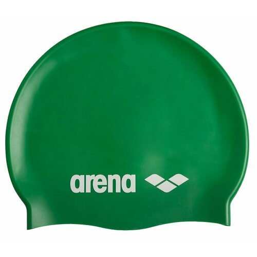 Шапочка для плавания ARENA Classic Silicone 91662 (зеленый (91662/104))