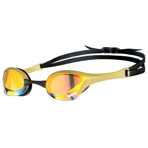 Очки для плавания arena Cobra Ultra Swipe Mirror, yellow copper-gold