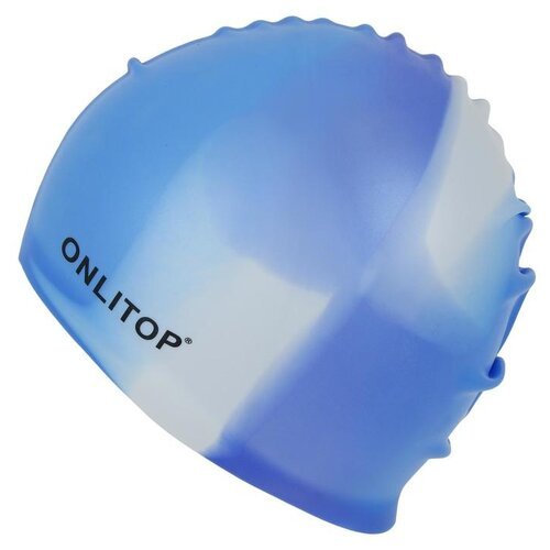 Шапочка для плавания подростковая, ТероПром, 439984, силиконовая, обхват 54-60 см, товар без выбора конкретного цвета