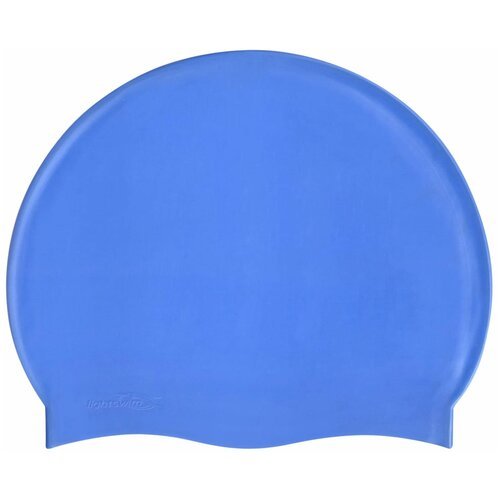 Шапочка для бассейна силиконовая детская/подростковая Light Swim С/LS5, обхват головы 50-55 см, цвет 303, (Royal Blue)