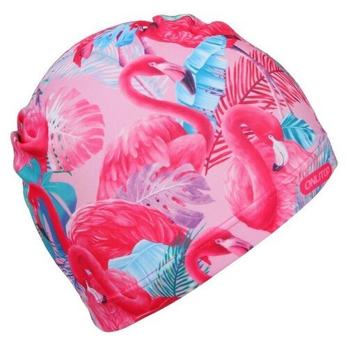 Шапочка для плавания 'Фламинго', женская 5089109