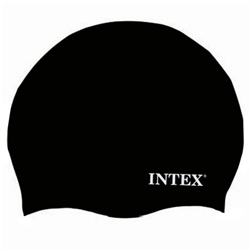Шапочка для плавания INTEX (черная)