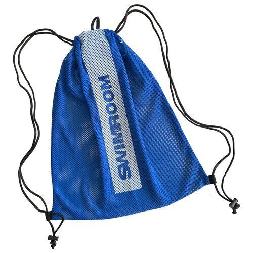 Сетчатый мешок / сетка-мешок для хранения и переноски плавательного инвентаря, пляжного отдыха SwimRoom 'Mesh Bag 3.0', размер 55*45 см, цвет синий