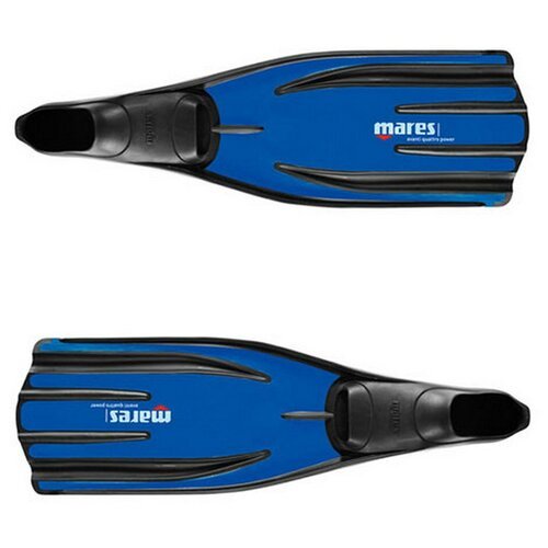 Ласты для подводной охоты MARES AVANTI QUATTRO POWER, Цвет - синий;Размер - 42-43