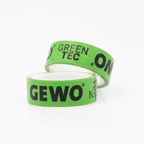 Торцевая лента для настольного тенниса Gewo 1m/12mm Green Tec Green/Black
