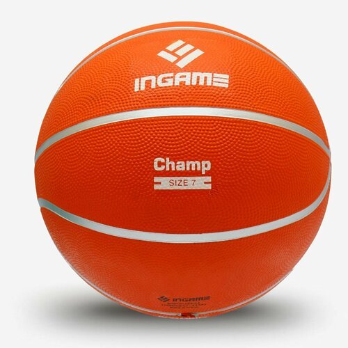 Мяч баскетбольный INGAME CHAMP №7 оранжевый