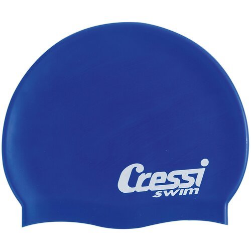 Шапочка для плавания CRESSI SILICONE CAP ADULT, синяя