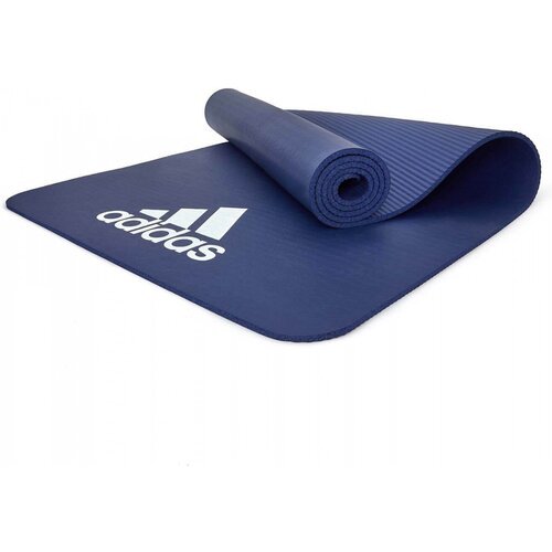 Тренировочный коврик (фитнес-мат) Adidas синий (Adidas, 7 мм, 670, 50, 50, Синий)